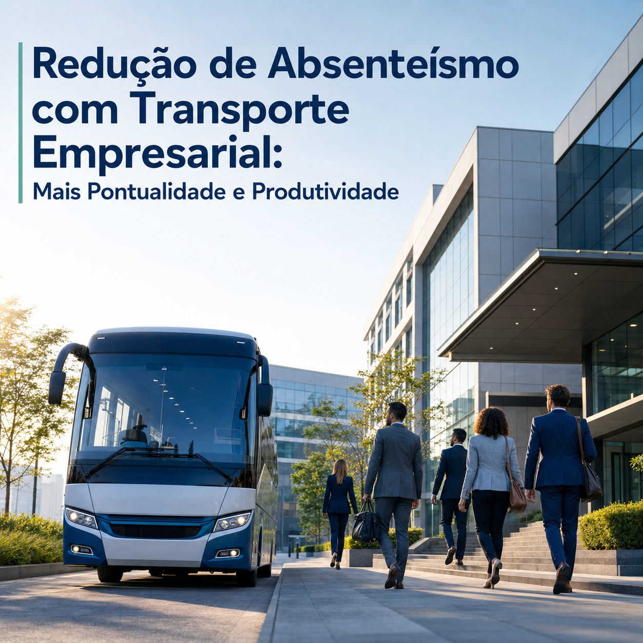 Redução de Absenteísmo com Transporte Empresarial Mais Pontualidade e Produtividade